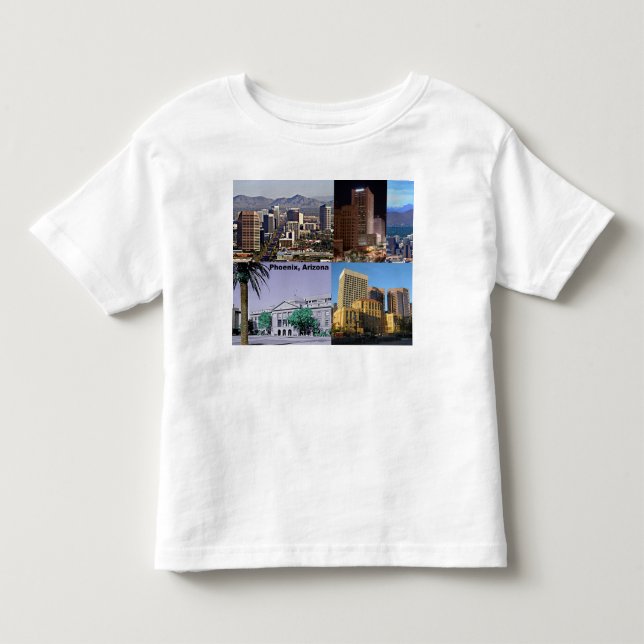 Phoenix Arizona Montage Kleinkind T-shirt (Vorderseite)
