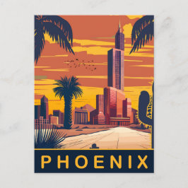 Phoenix, Arizona, Reisen Postkarte