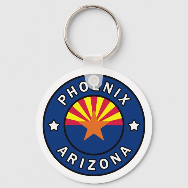 Phoenix Arizona Schlüsselanhänger (Vorderseite)
