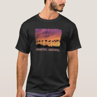 Phoenix Arizona Schöne Palmen Sonnenuntergang T-Shirt