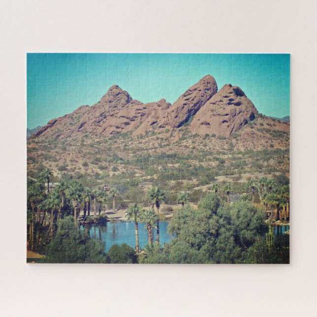 Phoenix Arizona Sehenswürdigkeit Rotes Foto Landsc (Horizontal)
