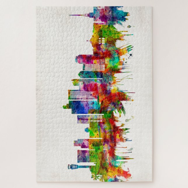 Phoenix Arizona Skyline (Vertikal)