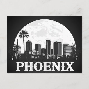 Phoenix Arizona Skyline Postkarte