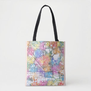 Phoenix Arizona Stadtkarte Tasche