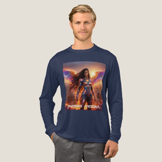 PHOENIX - ARIZONA Tri-Blend SHIRT (Volle Vorderseite)