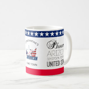 Phoenix, Arizona, Vereinigte Staaten, elegant Kaffeetasse