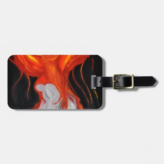 Phoenix-Art Gepäckanhänger (Vorderseite horizontal)