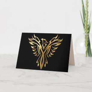 Phoenix-Aufstieg-Grußkarte Karte