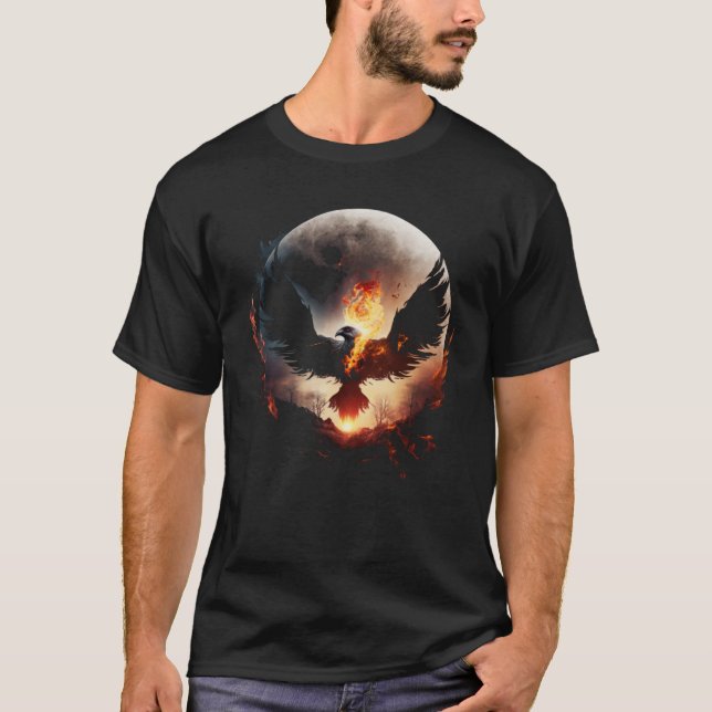 Phoenix Aufstieg von Ashes Resurrektum Rebirth Neu T-Shirt (Vorderseite)
