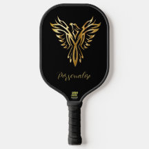 Phoenix aufstrebendes Black & Gold Elegant