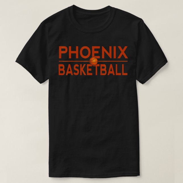 Phoenix AZ Fans Basketball PHX Tal der Sonne T-Shirt (Design vorne)