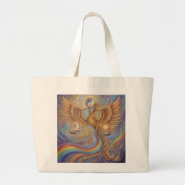 Phoenix Balance Spiritual Tote Bag Jumbo Stoffbeutel