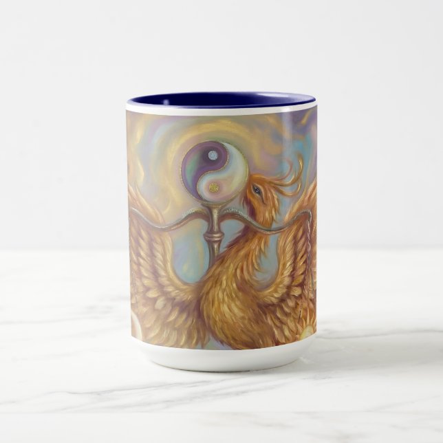 Phoenix Balance Spiritual Wall Tapestry Tasse (Zentrum)