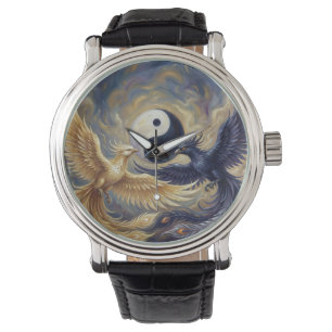Phoenix Balance Yin Yang Uhren
