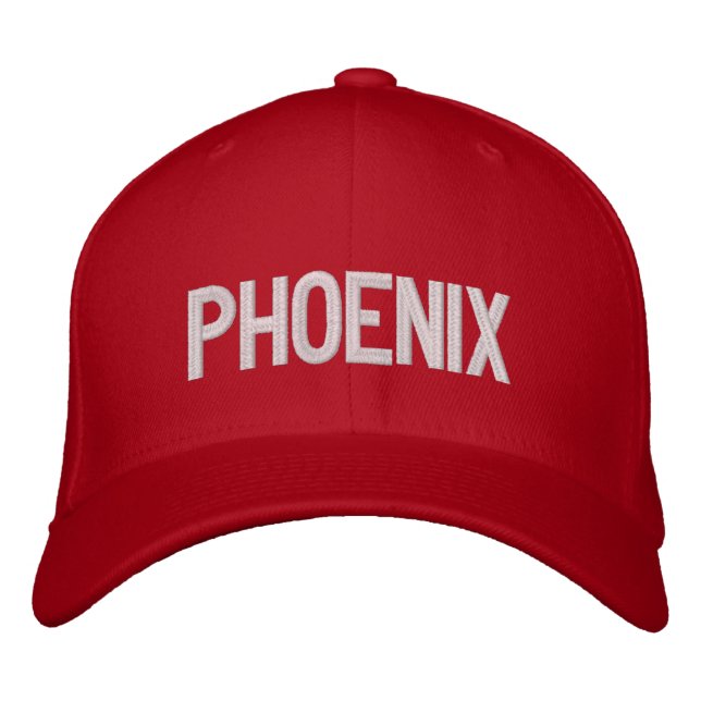 Phoenix Bestickte Kappe (Vorderseite)