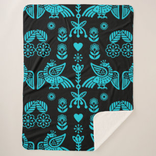 Phoenix Bird Folk Art Print Sherpadecke