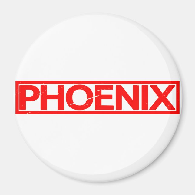 Phoenix-Briefmarke Magnet (Vorne)