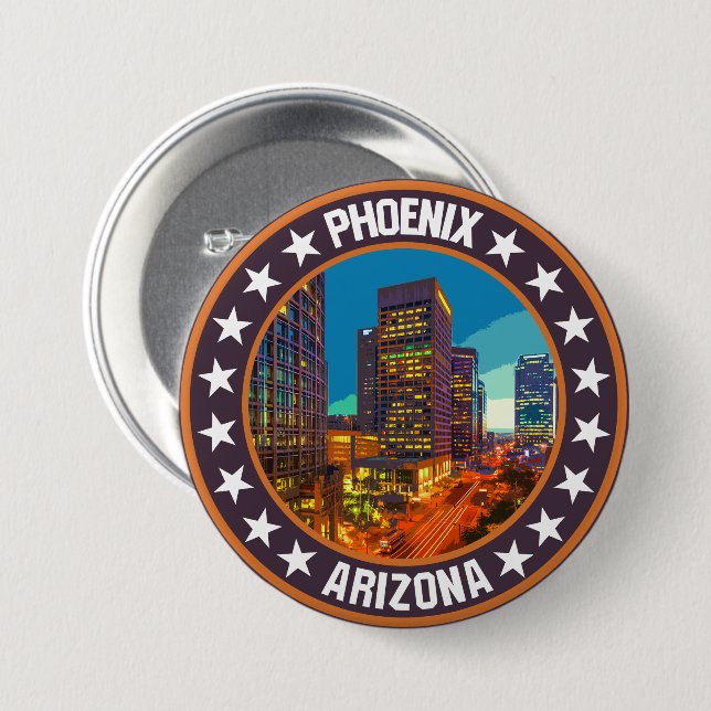 Phoenix Button (Vorne & Hinten)
