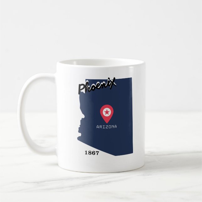 Phoenix coffee mug  (Gauche)