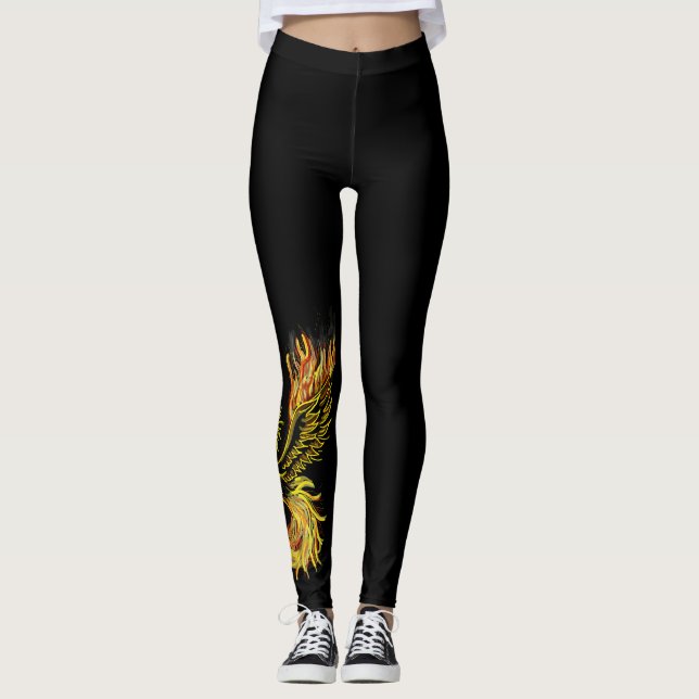Phoenix, das nach rechts von den Leggings Bein der (Vorderseite)