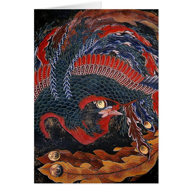 Phoenix (Déesse des oiseaux de feu) Hokusai Fine A (Devant)