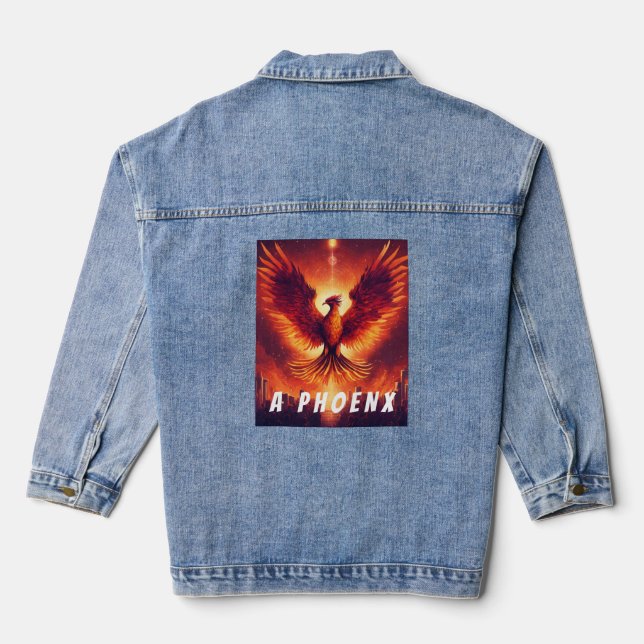 Phoenix Denim Jean Jacket (Verso)