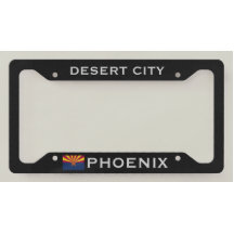 Phoenix Desert City Arizona Drapeau noir