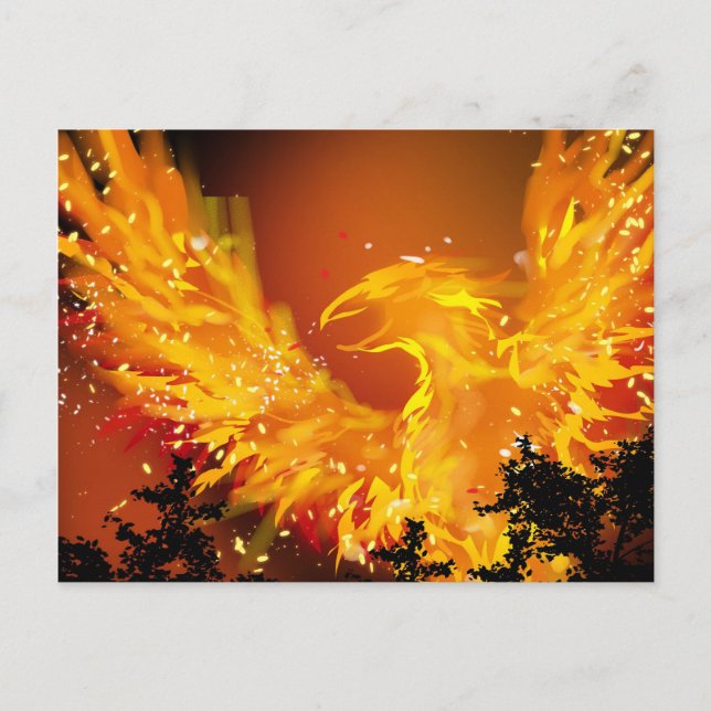 Phoenix en vol Carte postale (Devant)