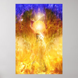 Phoenix Fire Bird Transmission Poster