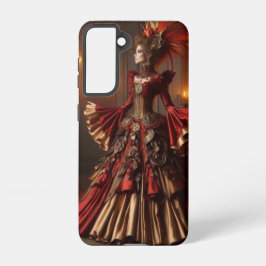 Phoenix Fire Queen Steampunk Viktorianisch Industr Samsung Galaxy Hülle