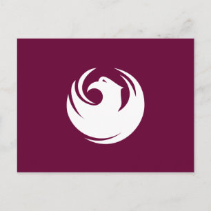 Phoenix-Flagge Postkarte