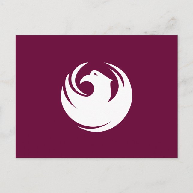 Phoenix-Flagge Postkarte (Vorderseite)