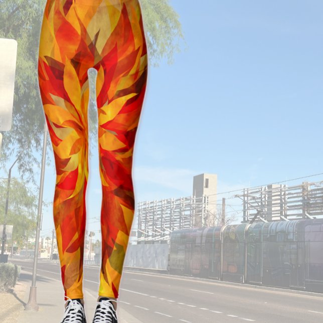 Phoenix Flames  Legging (Créateur téléchargé)