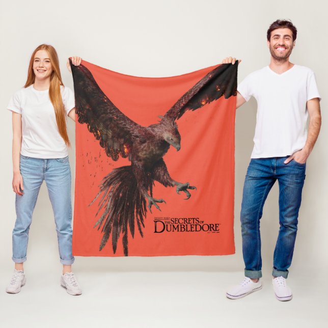 Phoenix Flying Graphic Fleecedecke (Beispiel)