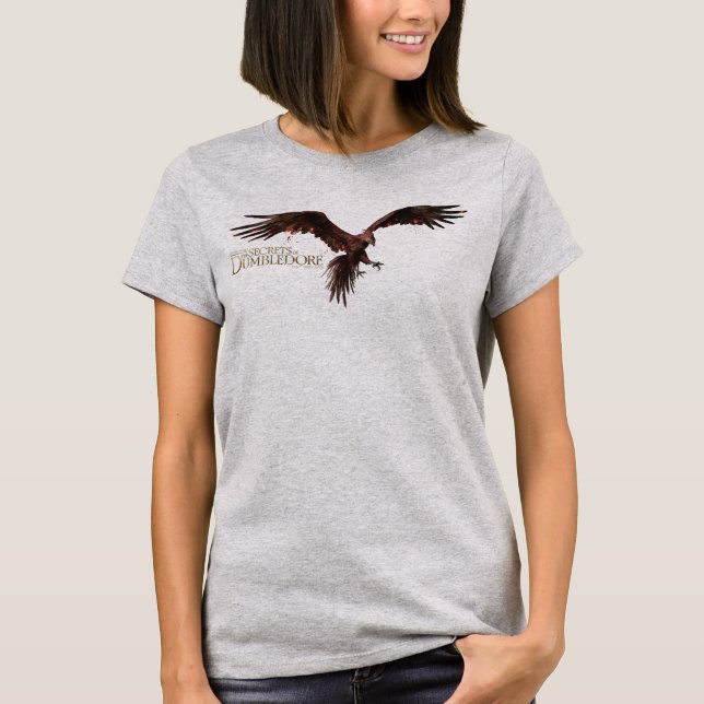 Phoenix Flying Graphic T-Shirt (Vorderseite)