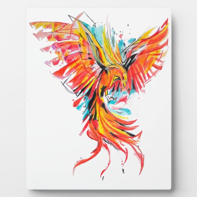 Phoenix Fotoplatte (Vorderseite)