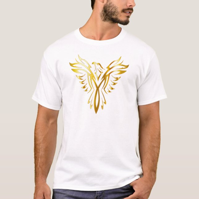 Phoenix-Gold T-Shirt (Vorderseite)