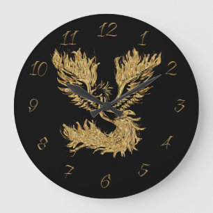 Phoenix Große Wanduhr