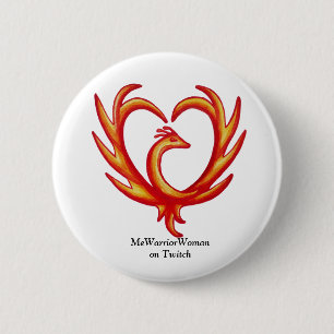 Phoenix Herz, MeWarriorFrau auf Twitch Button