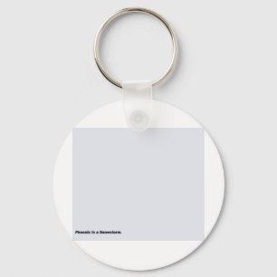 Phoenix im Schneesturm Schlüsselanhänger