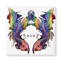 Phoenix in Regenbogenfarben