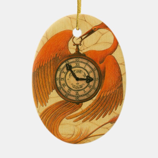 Phoenix Keramikornament (Vorne)