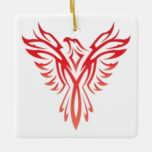 Phoenix Keramikornament