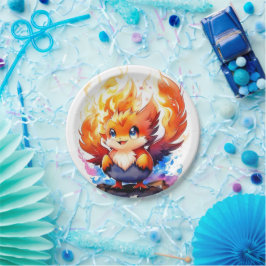 Phoenix-Kindergeburtstag Pappteller