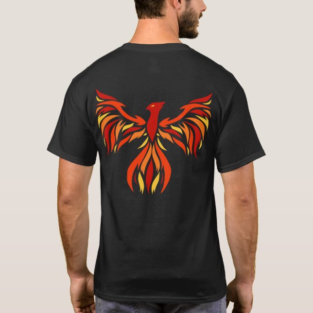 Phoenix-Kraft-Robotik FTC-T - Shirt (2 mit Seiten (Rückseite)