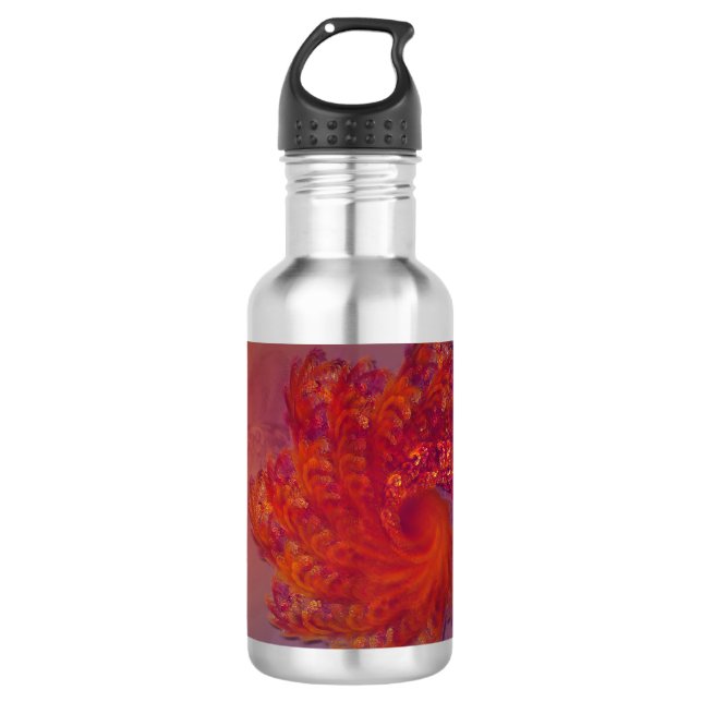 Phoenix Lament Edelstahlflasche (Vorderseite)
