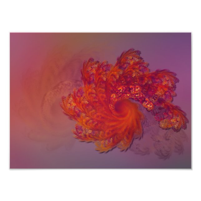 Phoenix Launch Foto Print (Vorne)