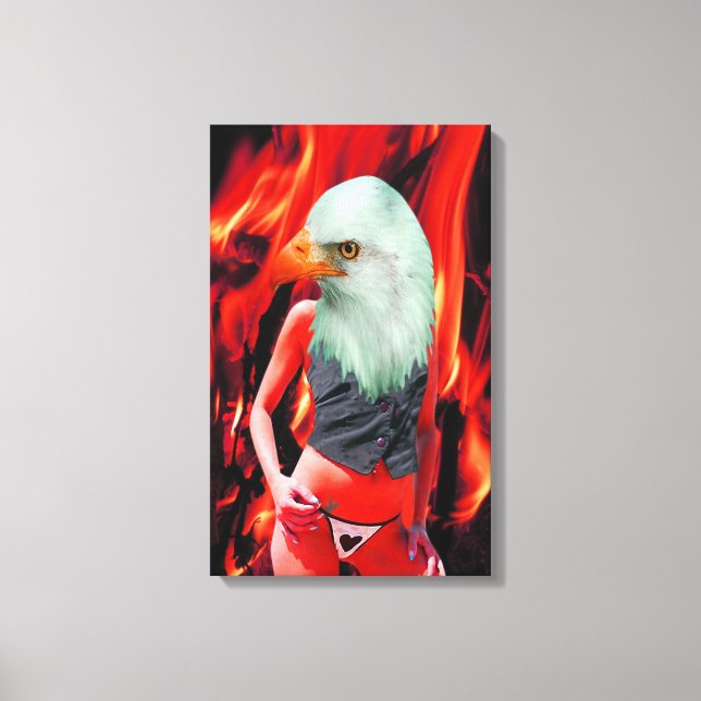 Phoenix Leinwanddruck (Vorderseite)