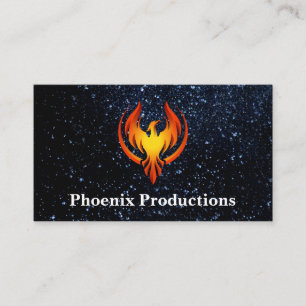 Phoenix-Logo   Weltraum Visitenkarte