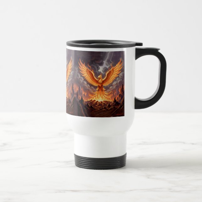 Phoenix Majestique Reisebecher (Rechts)
